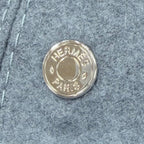 Hermes Saint Honore Clou de Selle Cashmere 100% Charboncinet Parisienne Patch — view 7