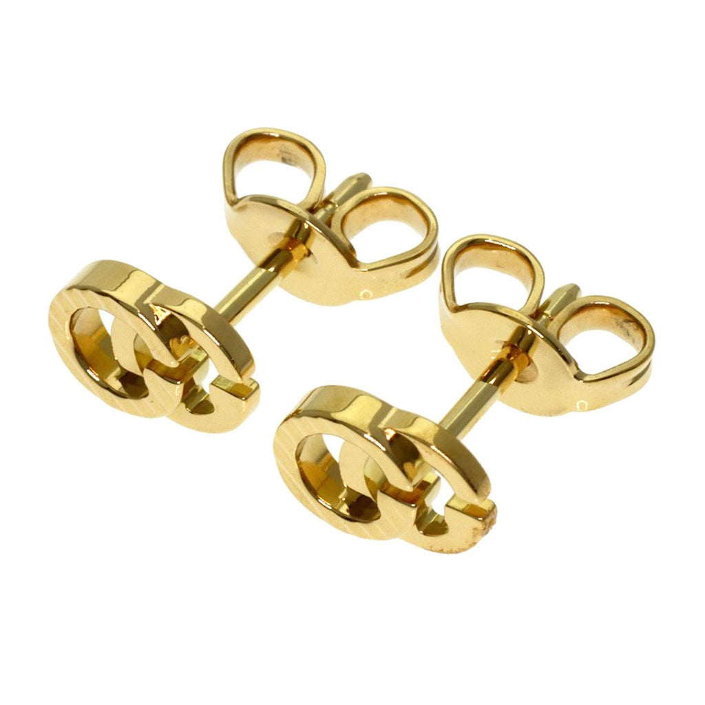 Gucci GG Running Earrings 18k Yellow Gold