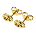 Gucci GG Running Earrings 18k Yellow Gold