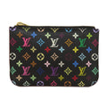 Louis Vuitton Pochette Cles Coin Purse Monogram Multicolor