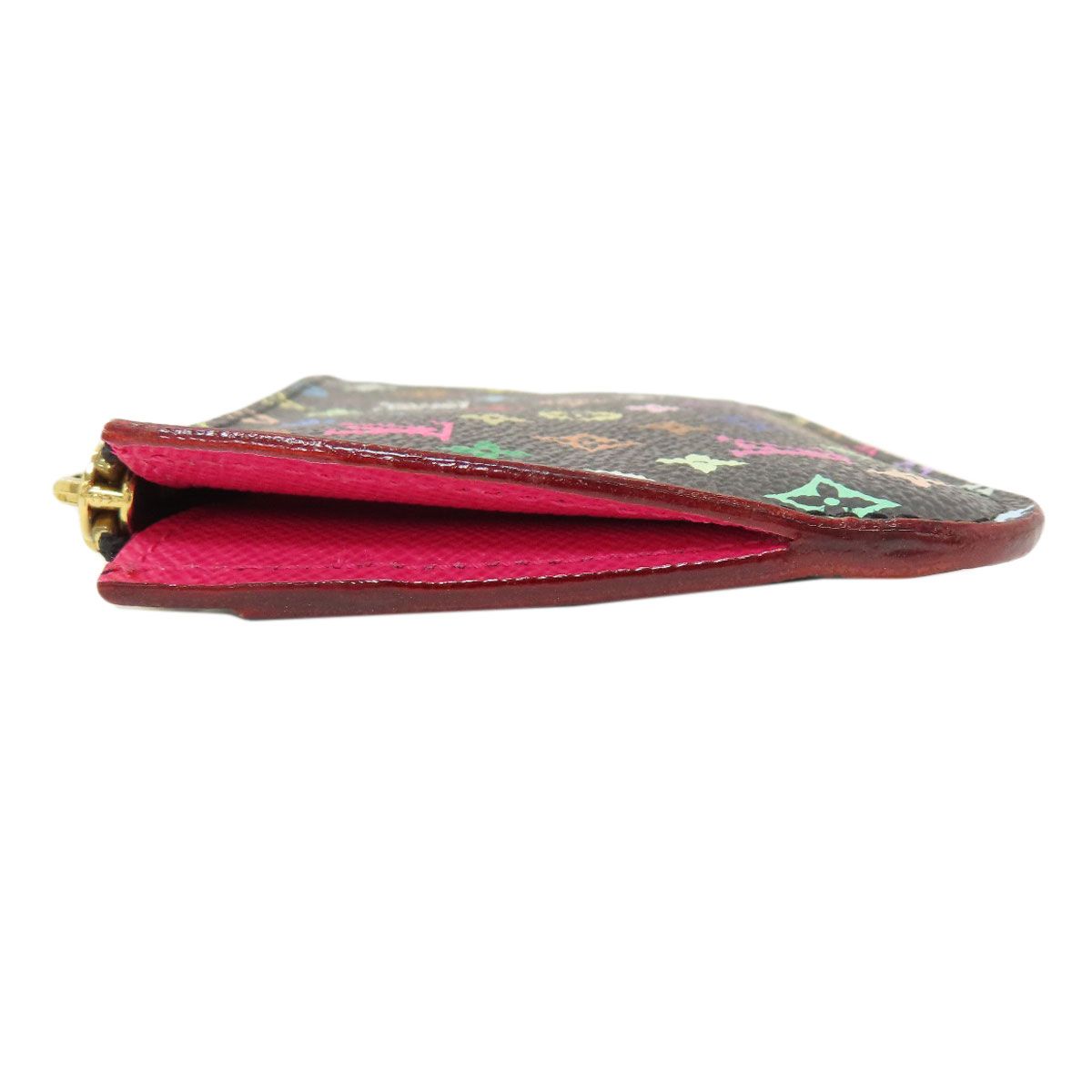 Louis Vuitton Pochette Cles Coin Purse Monogram Multicolor — view 3