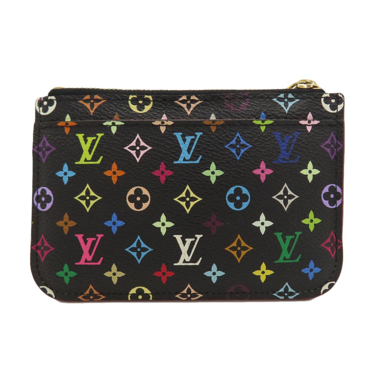 Louis Vuitton Pochette Cles Coin Purse Monogram Multicolor — view 2