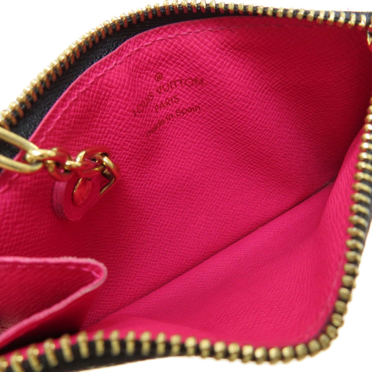 Louis Vuitton Pochette Cles Coin Purse Monogram Multicolor — view 4