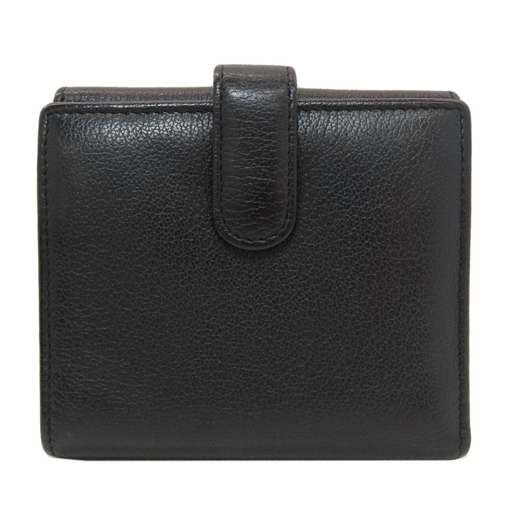 Chanel Camellia Silver Bifold Wallet Calfskin — view 2