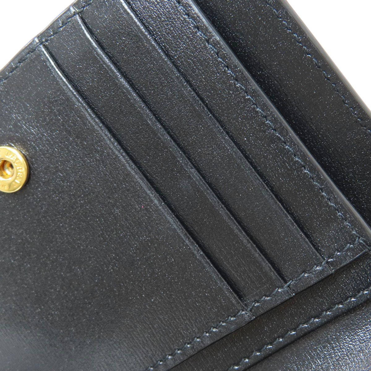 Saint Laurent Cassandra Bifold Wallet Calfskin — view 8