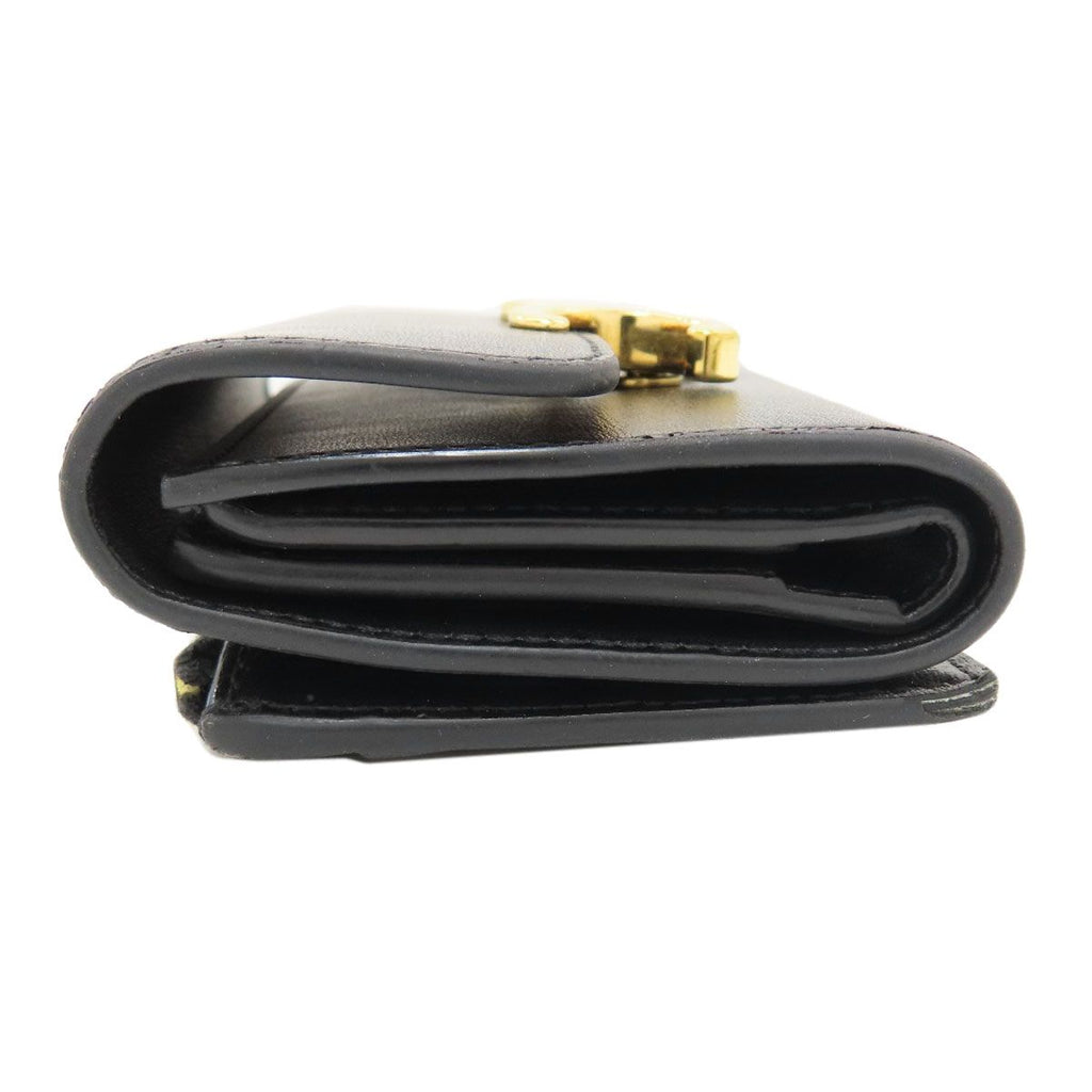 Celine Compact Wallet with Coin Purse Triomphe Trifold Calfskin — view 3