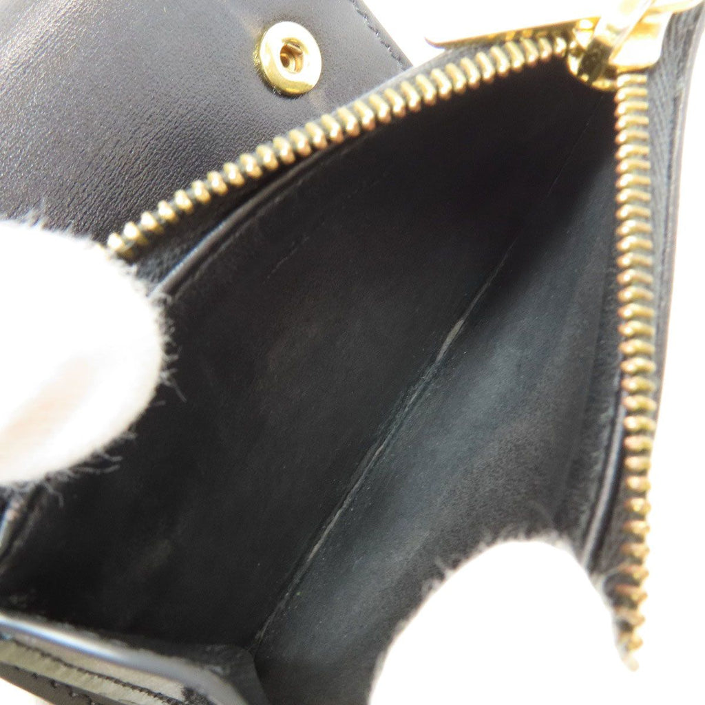 Celine Compact Wallet with Coin Purse Triomphe Trifold Calfskin — view 6