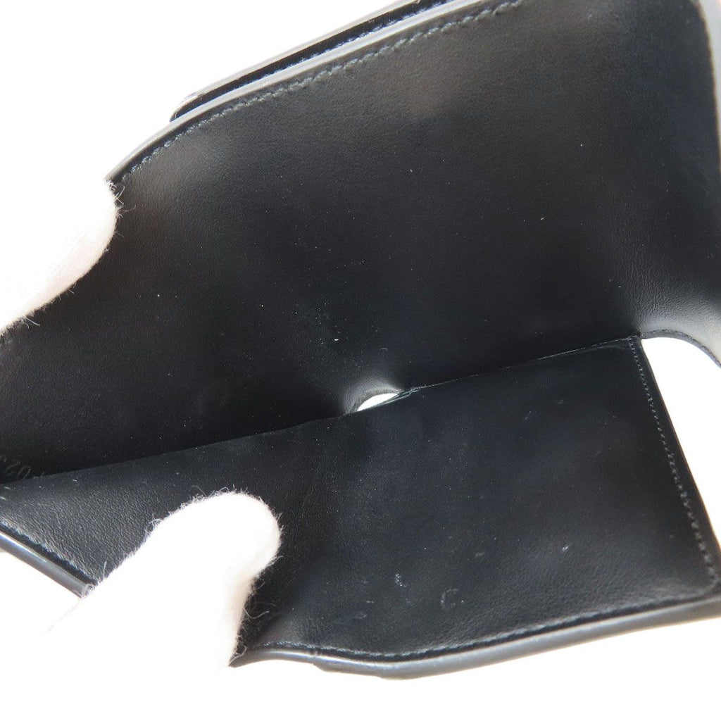 Celine Compact Wallet with Coin Purse Triomphe Trifold Calfskin — view 5