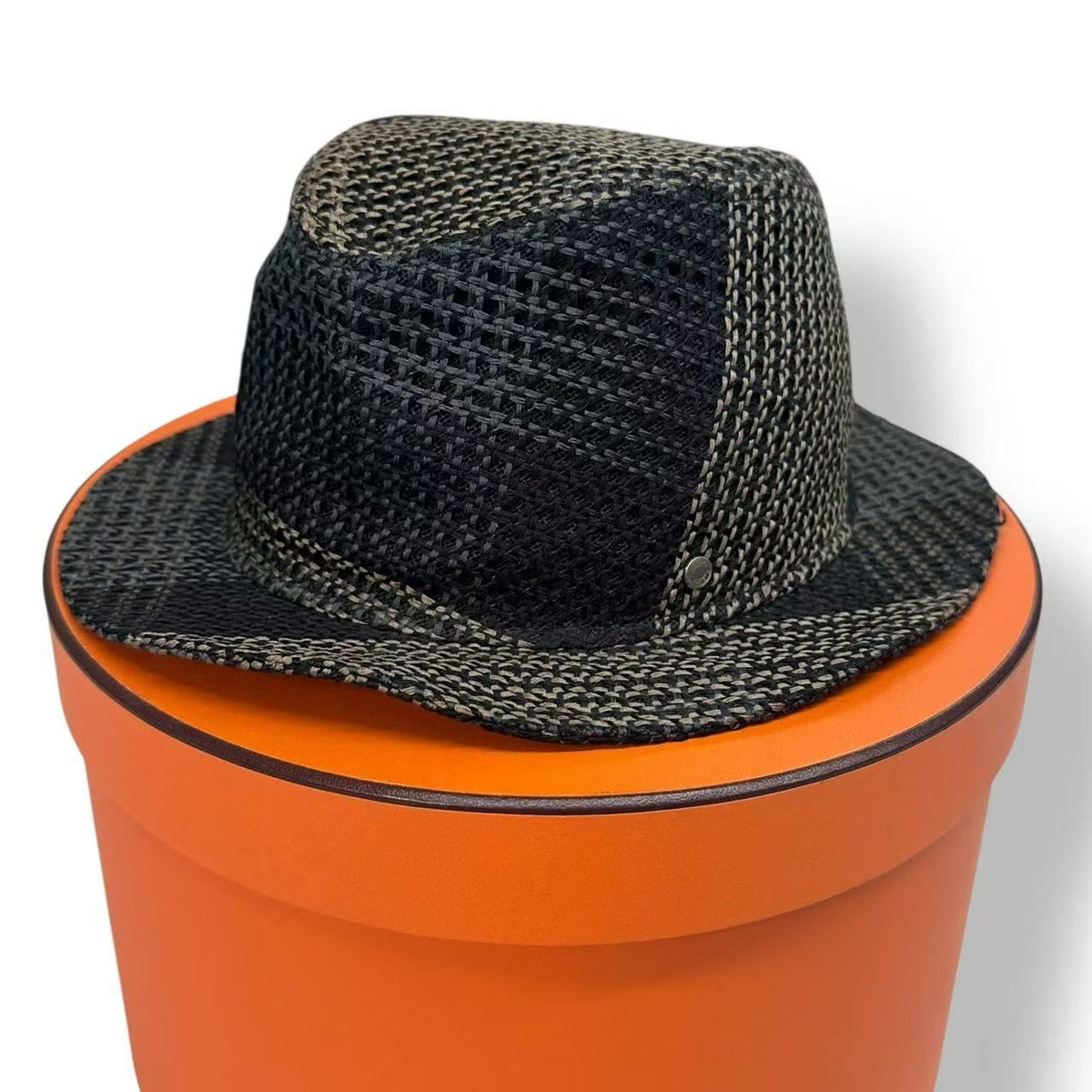 Hermes Travis Hat Silk Black