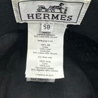 Hermes Travis Hat Silk Black — view 6