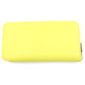 Hermes Azap Silkin Long Silk'in Long Round Zip Wallet Yellow