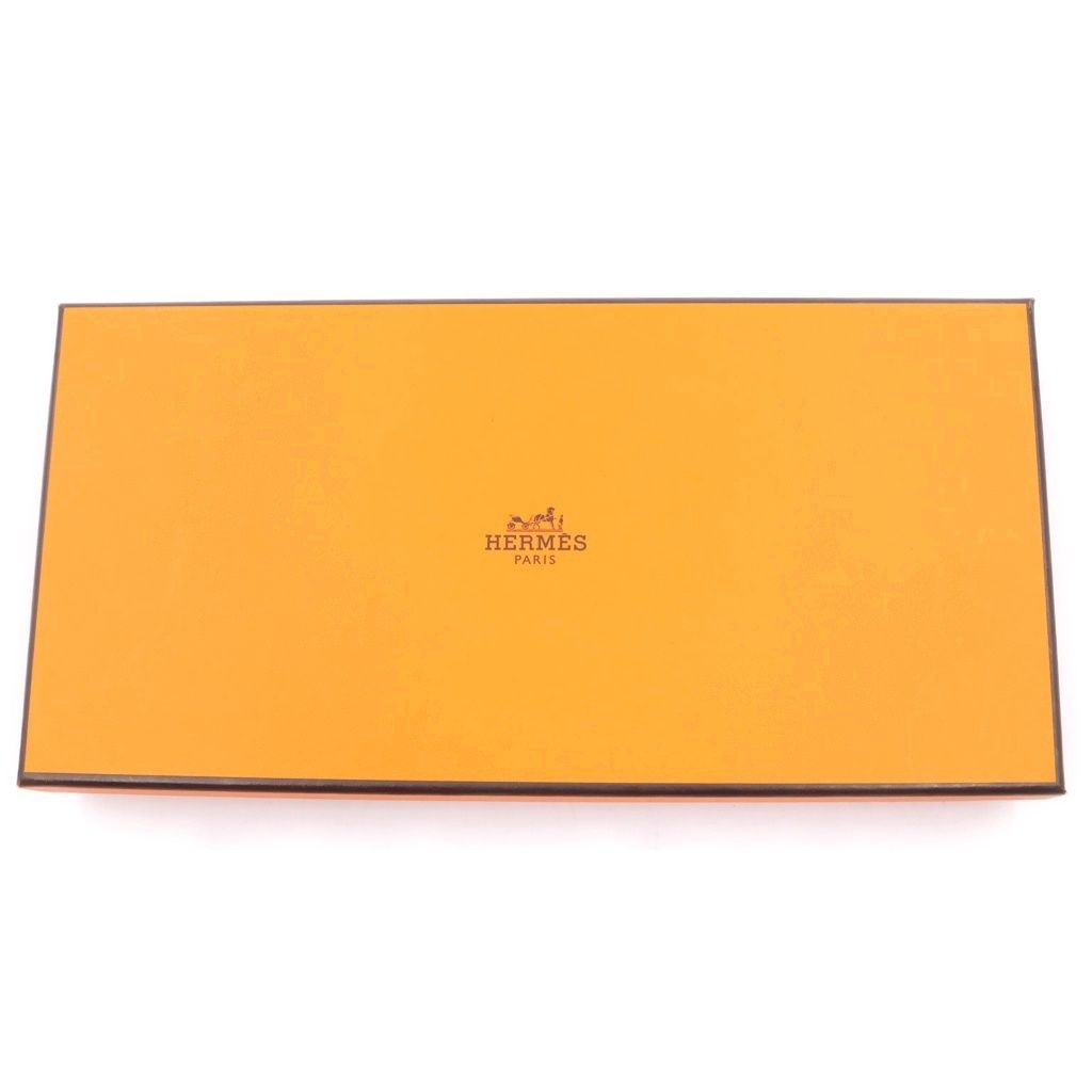 Hermes Azap Silkin Long Silk'in Long Round Zip Wallet Yellow — view 6