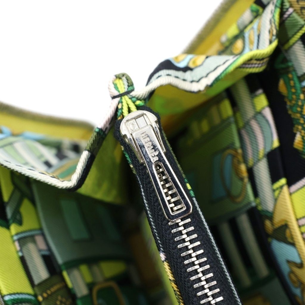 Hermes Azap Silkin Long Silk'in Long Round Zip Wallet Yellow — view 5