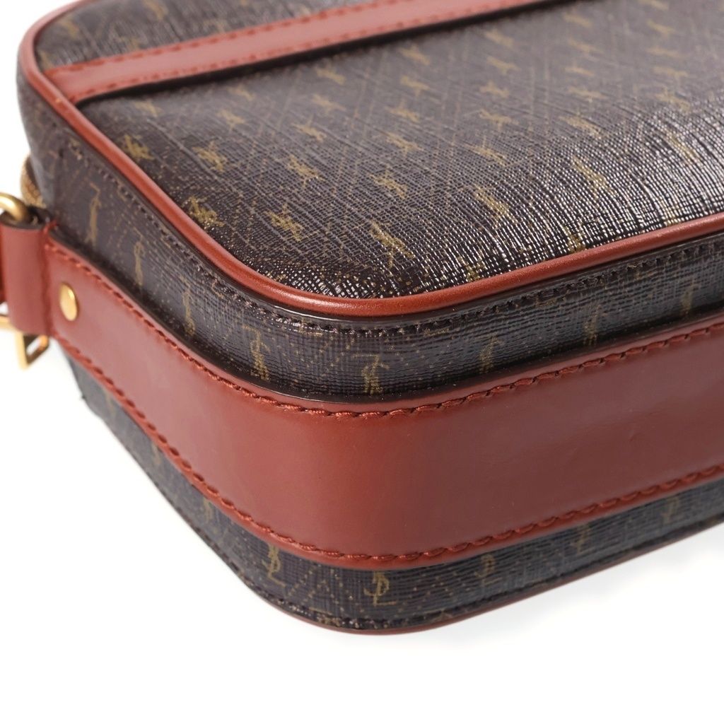 Saint Laurent Paris Monogram Camera Bag Cassandra Brown — view 5