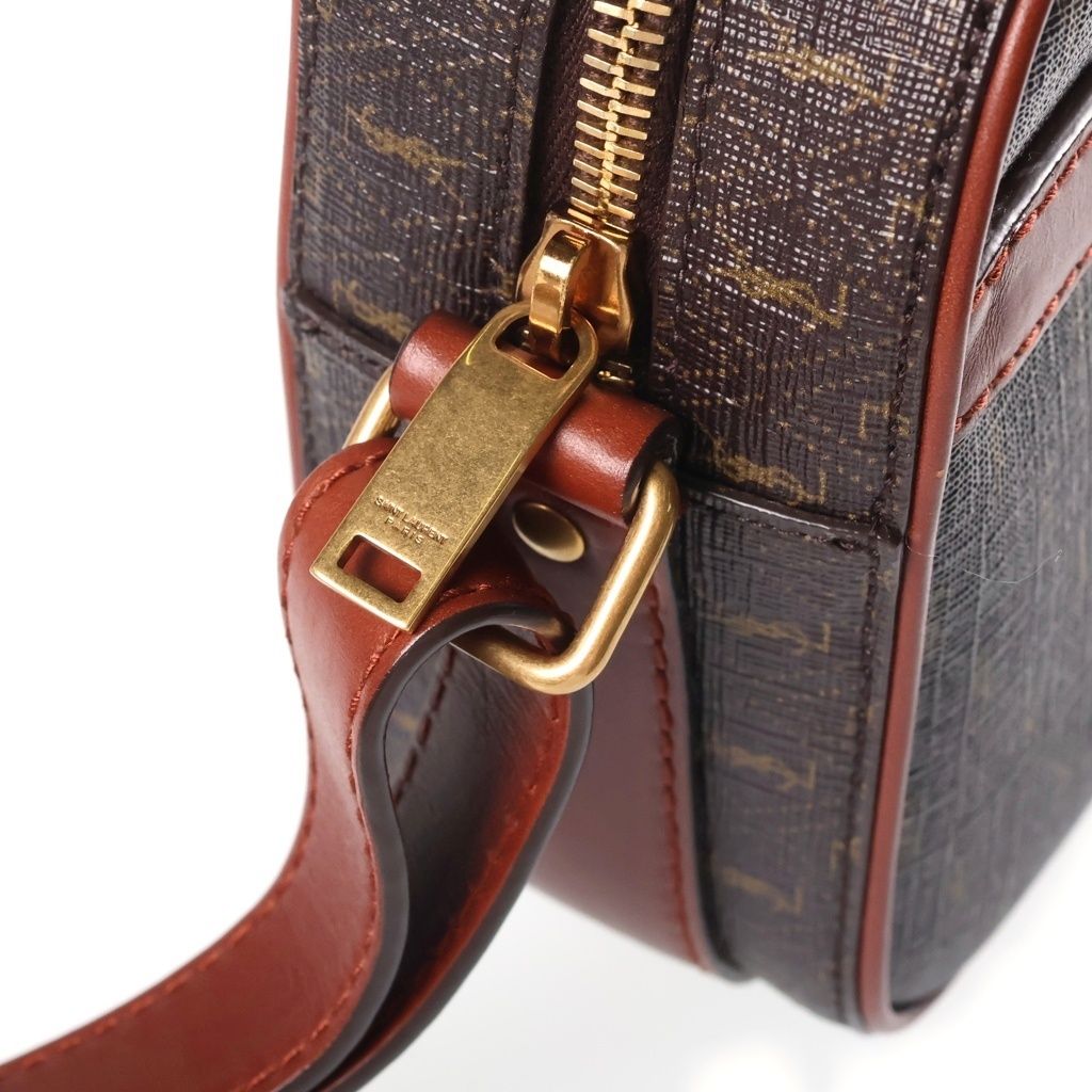 Saint Laurent Paris Monogram Camera Bag Cassandra Brown — view 6