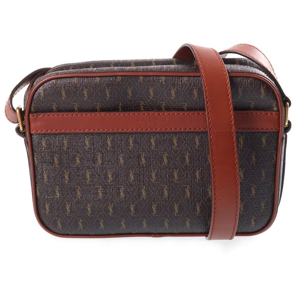 Saint Laurent Paris Monogram Camera Bag Cassandra Brown