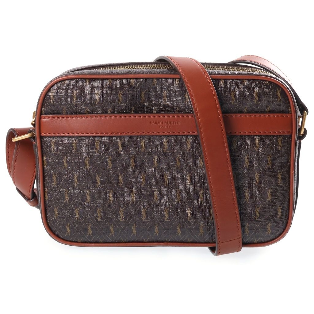 Saint Laurent Paris Monogram Camera Bag Cassandra Brown