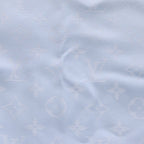 Louis Vuitton Monogram Classic Shawl Wool Silk Jacquard Blue Ciel Scarf — view 2