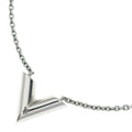 Louis Vuitton Essential V Pendant Chain Silver