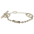 Hermes Chaine D'ancre Farandole Bracelet Chain Silver — view 4