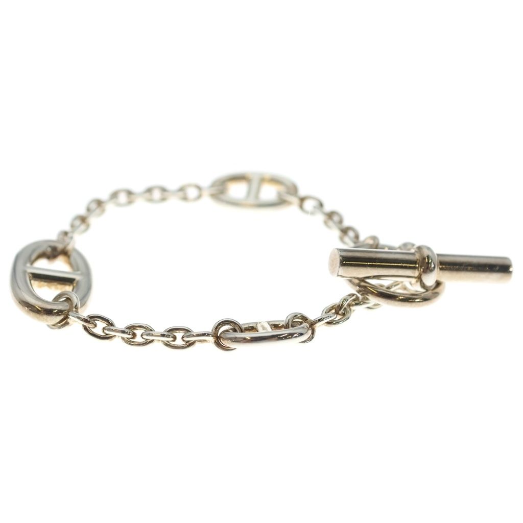 Hermes Chaine D'ancre Farandole Bracelet Chain Silver — view 3