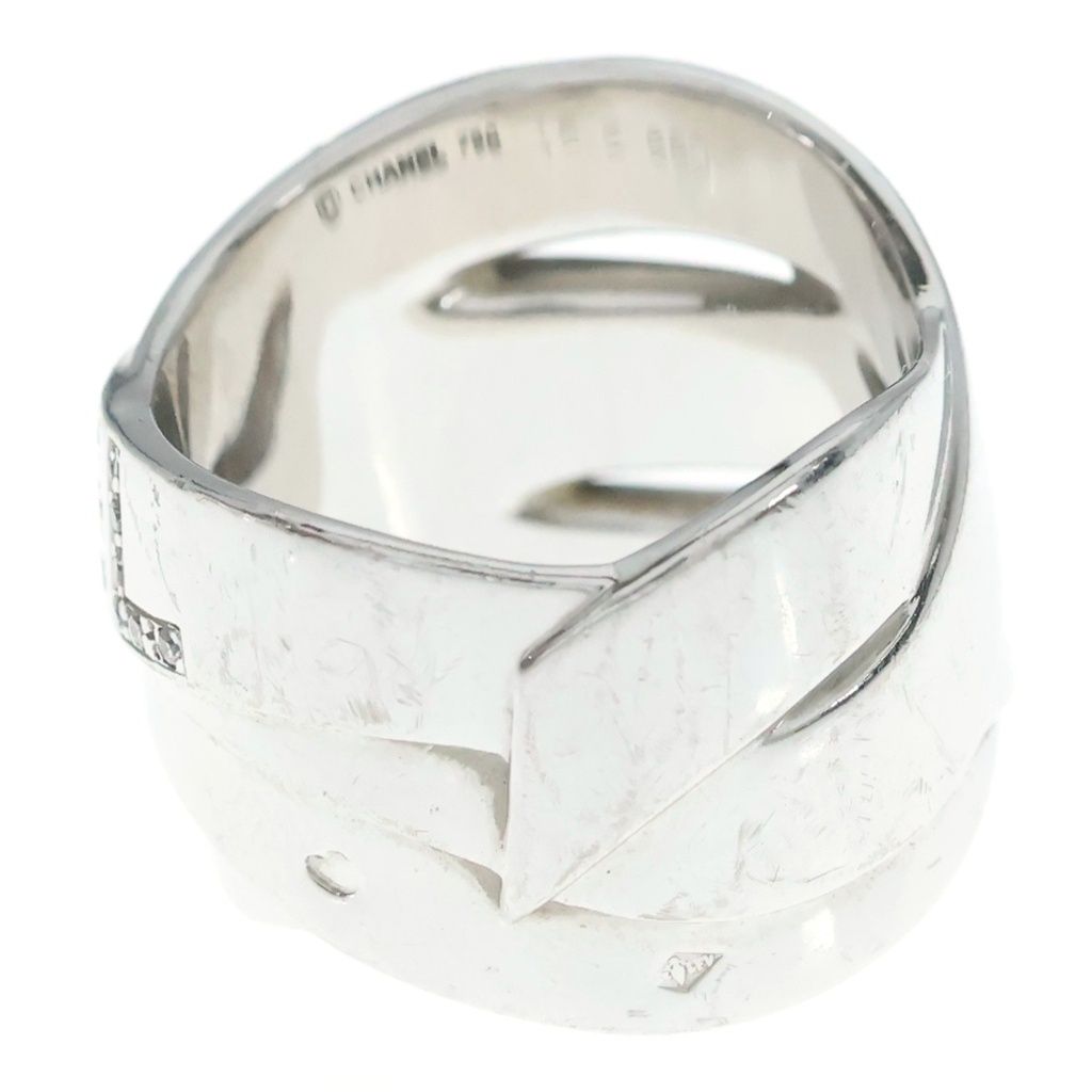 Chanel Boldic Diamond Ring White Gold — view 2