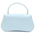 Celine Teen Laura 2-Way Shoulder Bag Light Blue Leather — view 2