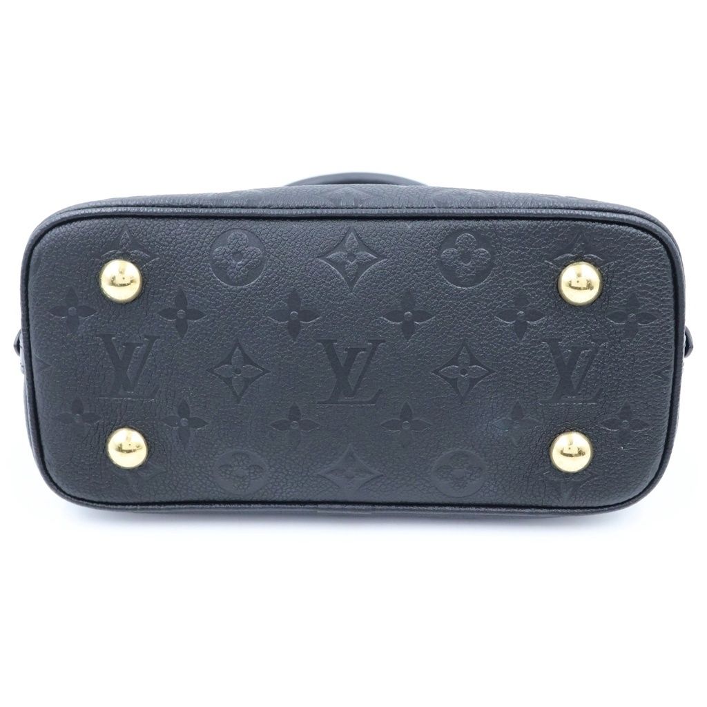 Louis Vuitton Monogram Empreinte Alma BB 2-Way Shoulder Bag Black Noir Leather — view 4