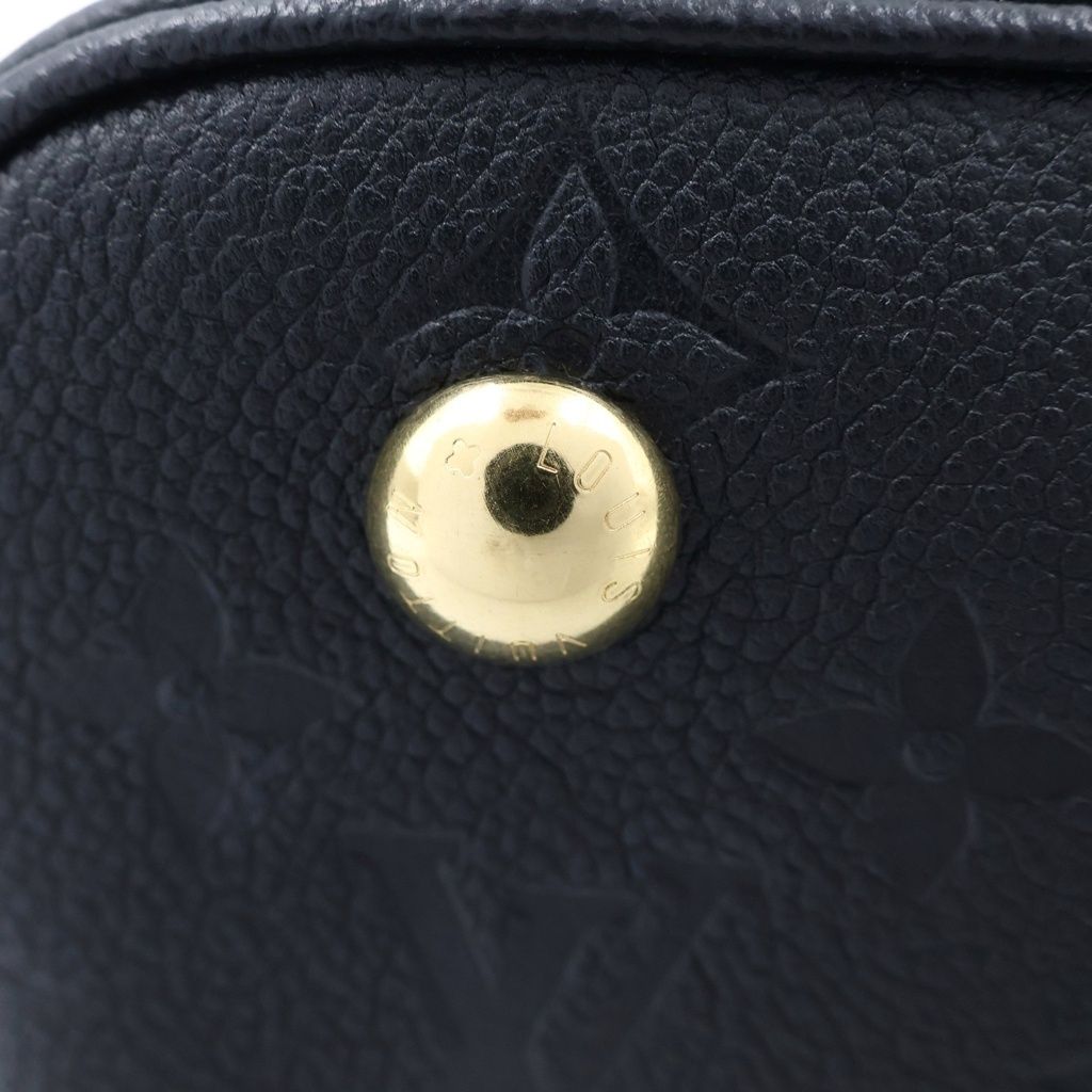 Louis Vuitton Monogram Empreinte Alma BB 2-Way Shoulder Bag Black Noir Leather — view 6