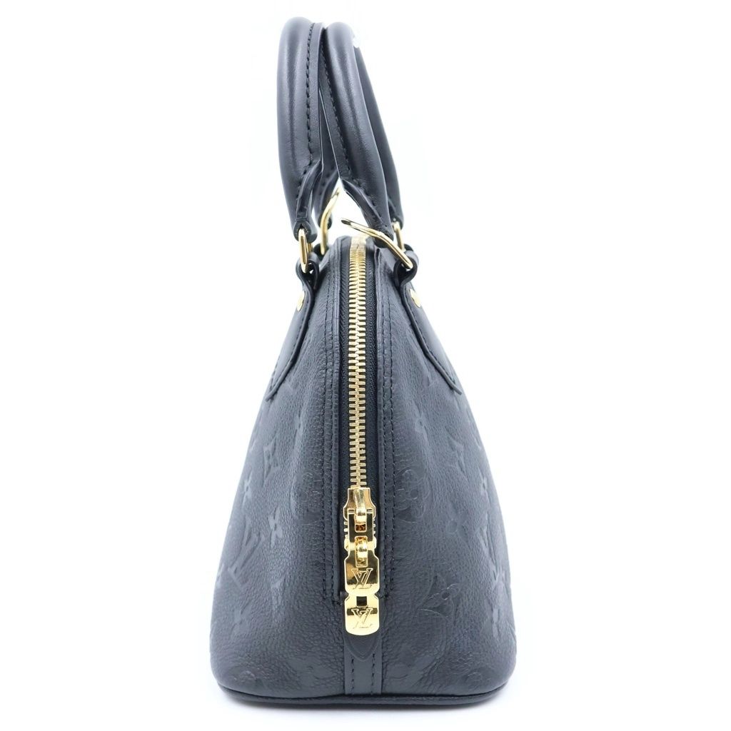 Louis Vuitton Monogram Empreinte Alma BB 2-Way Shoulder Bag Black Noir Leather — view 3