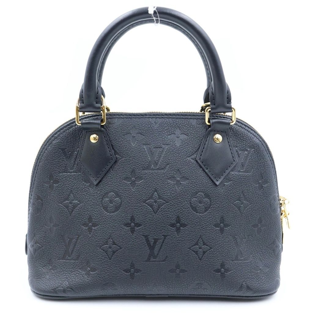 Louis Vuitton Monogram Empreinte Alma BB 2-Way Shoulder Bag Black Noir Leather — view 2