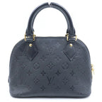 Louis Vuitton Monogram Empreinte Alma BB 2-Way Shoulder Bag Black Noir Leather — view 2