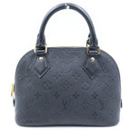 Louis Vuitton Monogram Empreinte Alma BB 2-Way Shoulder Bag Black Noir Leather