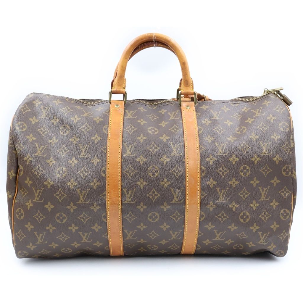 Louis Vuitton Keepall 50 Boston Bag Monogram Leather — view 2