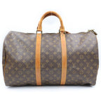 Louis Vuitton Keepall 50 Boston Bag Monogram Leather — view 2