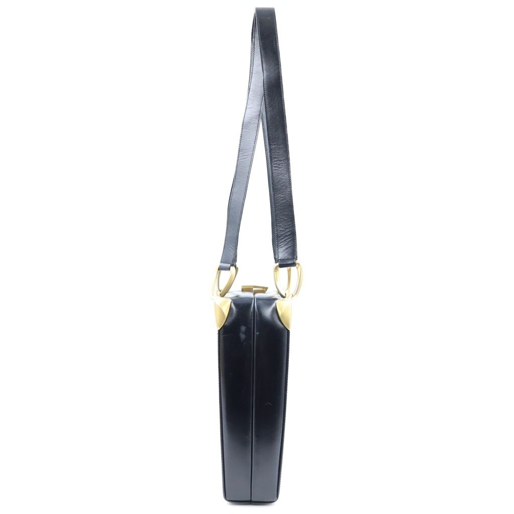 Celine Bag Black Gold Leather — view 3