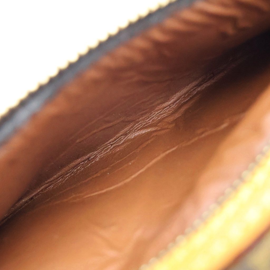 Louis Vuitton Pochette Cite Monogram Shoulder Bag Leather Brown — view 6