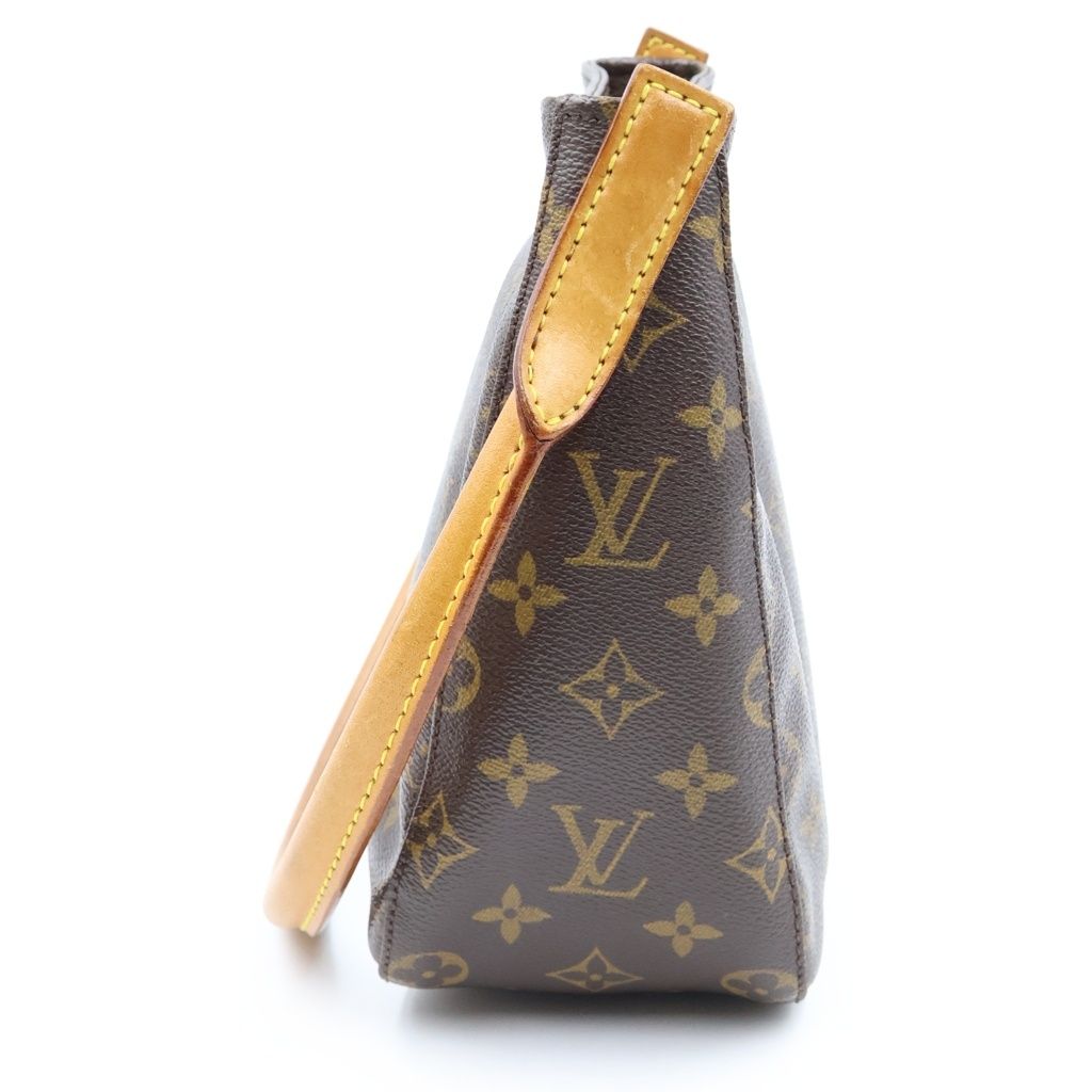 Louis Vuitton Looping MM Bag Leather Brown — view 3