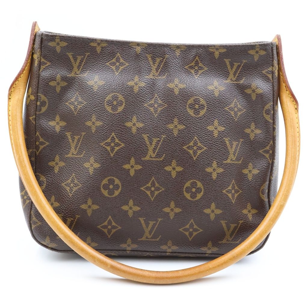 Louis Vuitton Looping MM Bag Leather Brown — view 2