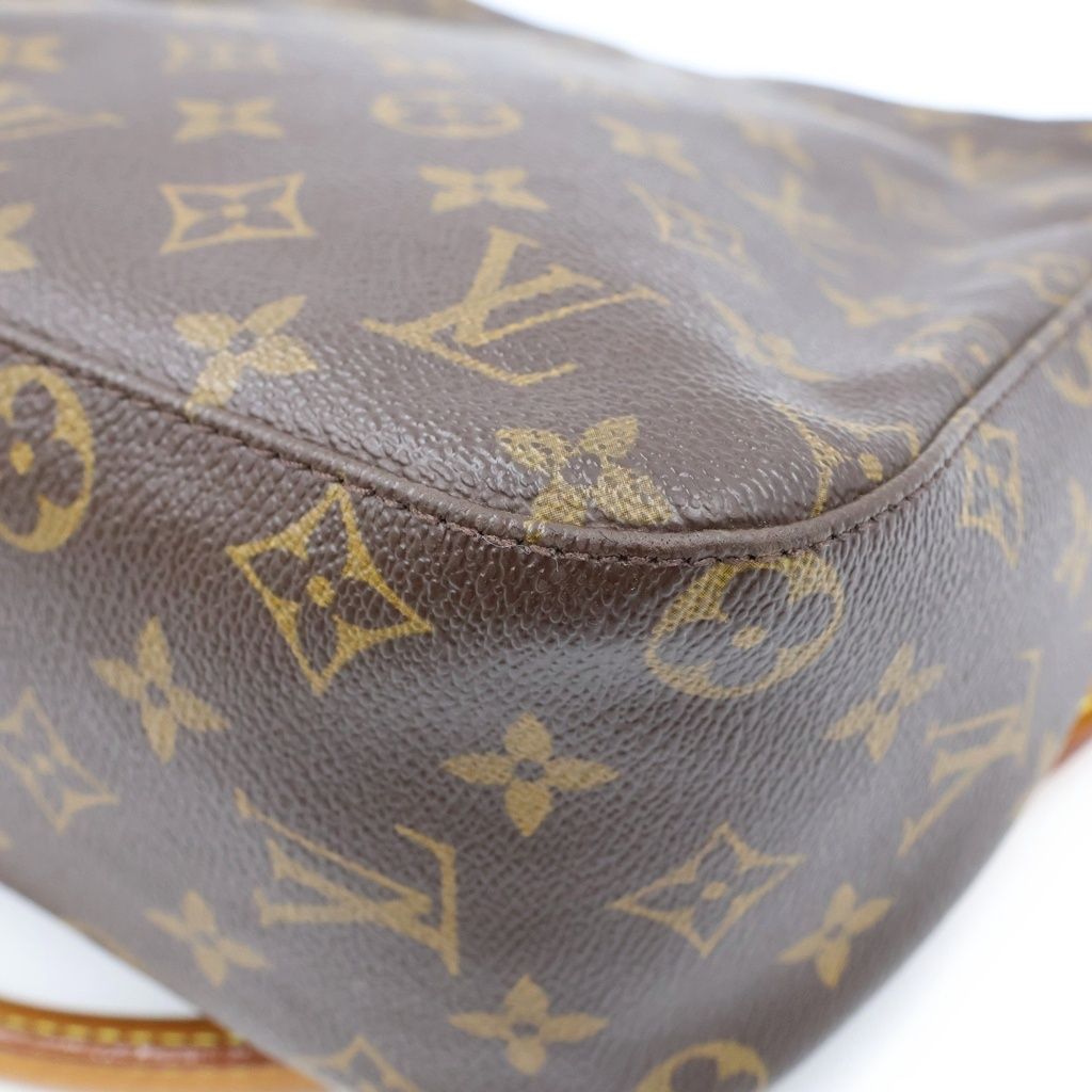 Louis Vuitton Looping MM Bag Leather Brown — view 5