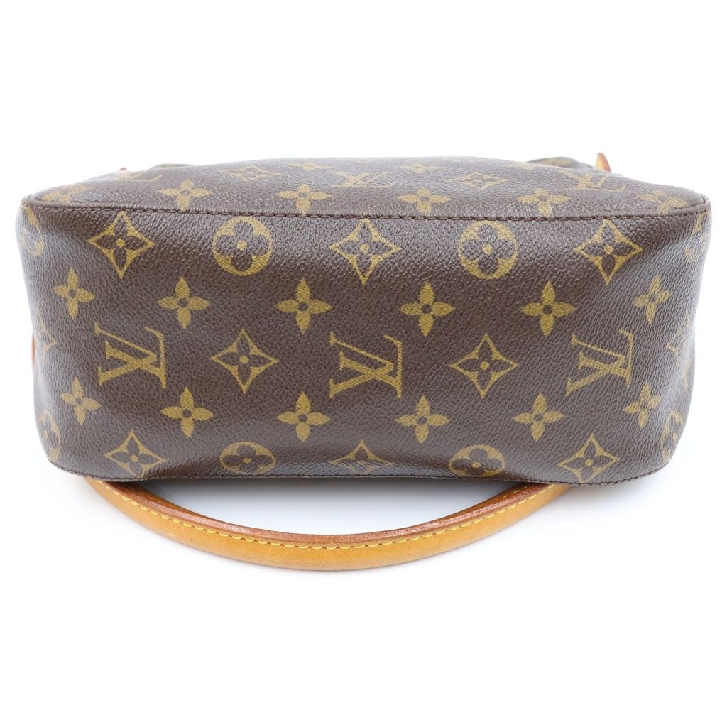 Louis Vuitton Looping MM Bag Leather Brown — view 4