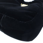Prada Patted Velvet Mini 2-Way Shoulder Bag Black — view 5