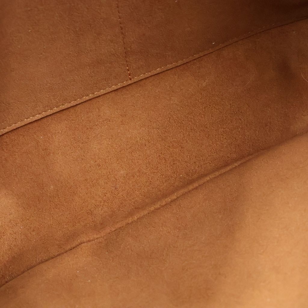 Louis Vuitton Monogram Olympe Camel Handbag Brown Leather Gold — view 8