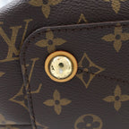 Louis Vuitton Monogram Olympe Camel Handbag Brown Leather Gold — view 6
