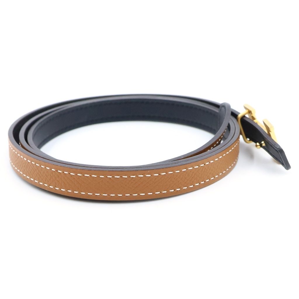 Hermes Mini Constance H Belt Veau Epsom Gold Black — view 3