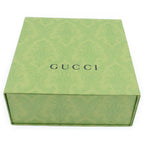 Gucci GG Marmont Slim Belt Gold Leather Black — view 6
