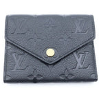 Louis Vuitton Portefeuille Victorine Compact Wallet Trifold Monogram Empreinte
