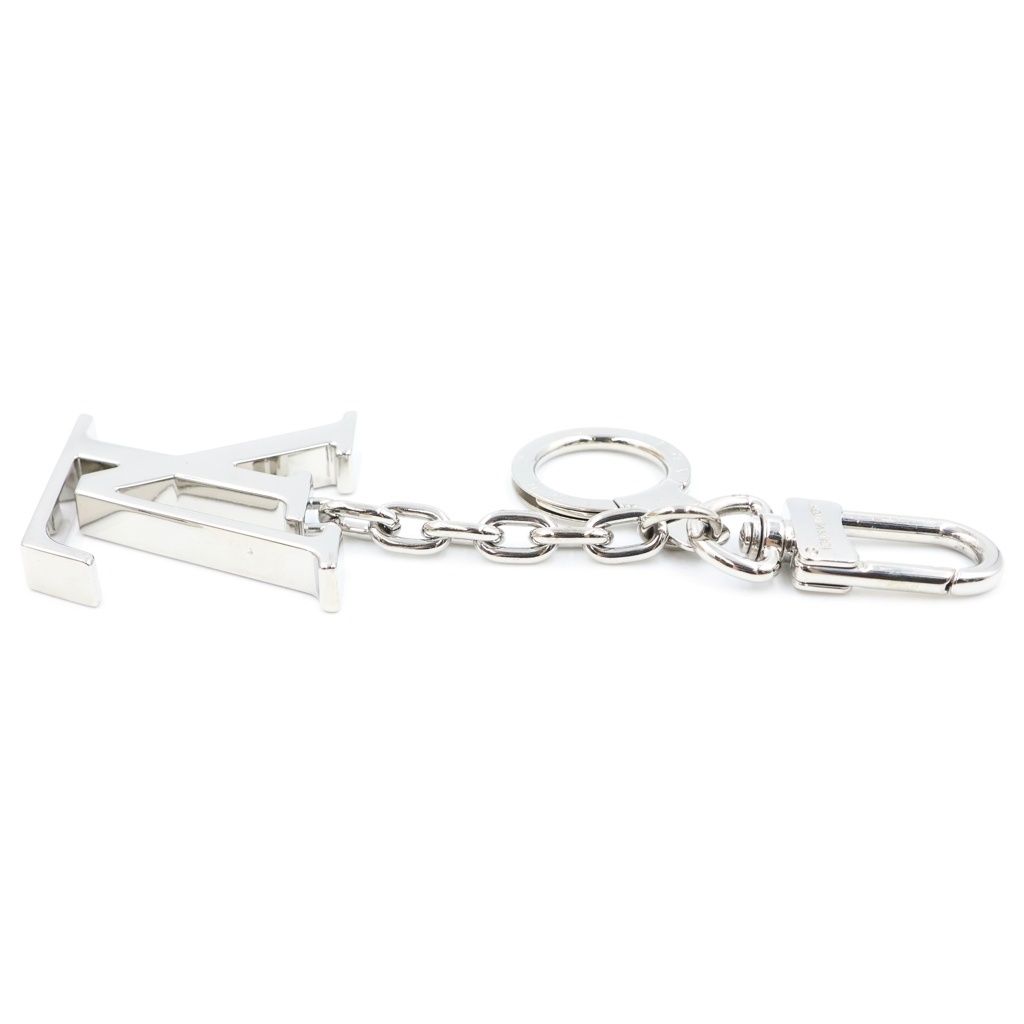 Louis Vuitton Porte Cles LV Key Ring Key Holder Silver — view 3