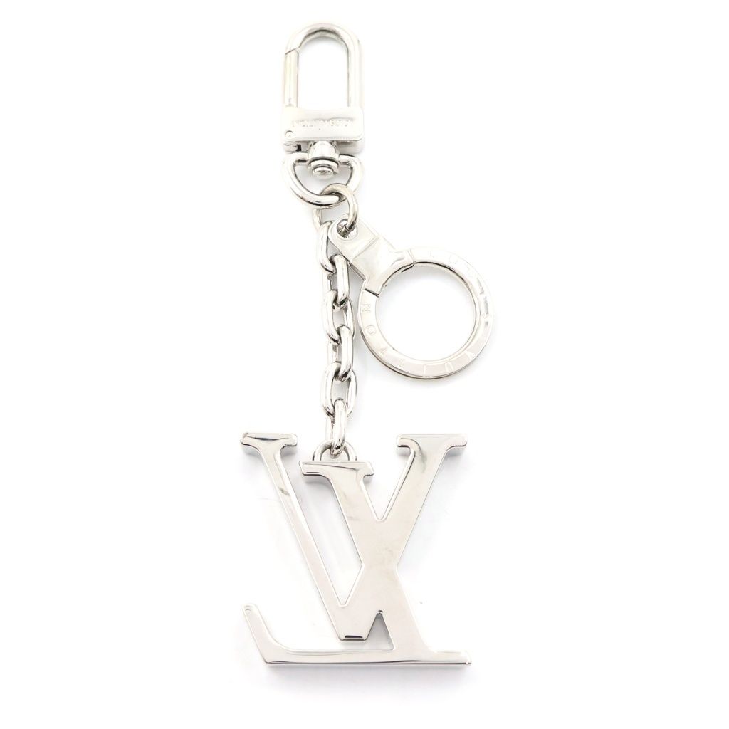 Louis Vuitton Porte Cles LV Key Ring Key Holder Silver — view 2