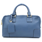 Loewe Amazona 28 2-Way Shoulder Bag Navy Leather Gold